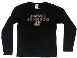Buy Jimmie Johnson Womens Sequin Long Sleeve Top