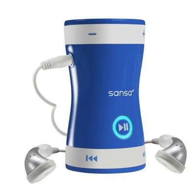 Sansa Shaker MP3 Player 512MB   Blue
