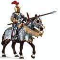 Fleur De Lis Knight with Lance of Horse