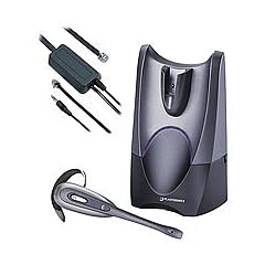 Plantronics CS60 und AP-1 Wireless DECT Headset SYSTEM z.B. f�r Agfeo, Elmeg, Siemens und T-Com