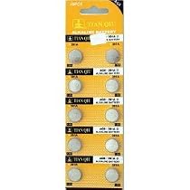 10 of AG8/391A Alkailine Button Cell Watch Battery