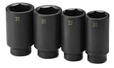 31XRRX1TV1L. SL160  SK Hand Tools 4004 4 Piece 1/2 Inch Drive Axle Nut Deep Impact Socket Set