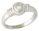 Bezel Set Diamond Solitaire Ring