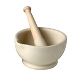 Milton Brook Range Unglazed Mortar and Pestle, 6-Inch