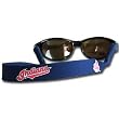 Cleveland Indians Neoprene Sunglass Strap (Croakies) - MLB Baseball Fan Shop Sports Team Merchandise