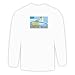 Long Sleeve T-shirt with deer, running, Asia, elk, park, water, tourist, pool, zoo, India, animal