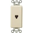 Almond Telephone Wall Jack