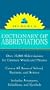 Random House Dictionary of Abbreviations