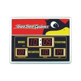 Iowa State Cyclones 14 x 19 LED Scoreboard Clock and Thermometer