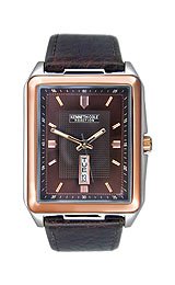 Kenneth Cole New York Men's Classic Brown Leather Watch #KC1467