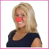 Red Foam Clown Noses (12 pcs)
