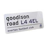 Everton FC Authentic EPL Goodison Road Metal Street Sign