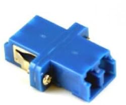 LC / LC, Duplex, Plastic Housing, Fiber Coupler