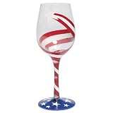 Lolita Holiday Glassware Freedom Series - Wine