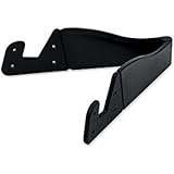 SUNWORLD Smart Phone and Tablet Stand - Foldable Vertical and Horizontal Mount for iPhone / iPad / Samsung Galaxy / HTC One and all Mobile Phones Black
