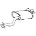 Lexus IS200 2.0L Mar/1999>Feb/2001 Exhaust Back Box