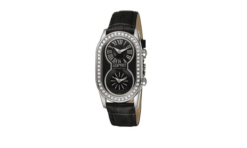 Esprit Damen-Armbanduhr Chronograph Leder EL101192F01