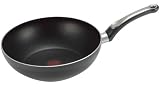 T-FAL 14582800A Perfection Hard Enamel Stir Fry Pan - Black