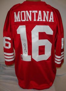 Joe Montana Signed 49ers Jersey