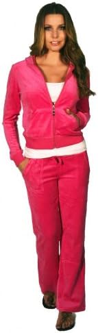 Womens Sweat Pants With Sweat Hoodie Zip Up Jacket Active Gym Outdoor Sweater Set