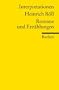 Interpretationen: Heinrich B�ll: Romane und Erz�hlungen (Lernmaterialen; Universal-Bibliothek, Nr. 17514)