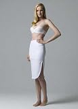 Davids Bridal Tea Length Control Slip Style 7318WHITE