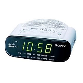 Sony ICF212S Clock Radio