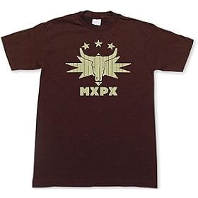 Buy MXPX - DISTRESSED BULL T-shirt, Brown made by MXPX now!