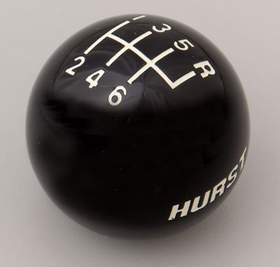 Hurst 1630140 Black 6-Speed Classic Shifter Knob