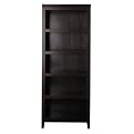 5-Shelf Bookcase - Espresso