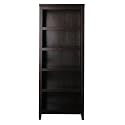 5-Shelf Bookcase - Espresso