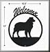 Australian Shepherd Welcome Sign