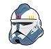White Wolff Neyo Helmet - LEGO Compatible Minifigure Piece
