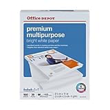 UPC 735854890513 product image for Office Depot Multipurpose Paper, 8 1/2 x 11, 20 Lb, 96 Bright, 500 Sheet Ream | upcitemdb.com