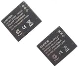 Nextop-2 Packs Panasonic CGA-S008, DMW-BCE10 Brand New 1200mAh COMPATIBLE Battery for Panasonic DMC-FX30,Panasonic DMC-FX33,Panasonic DMC-FX55,Panasonic Lumix SDR-S10