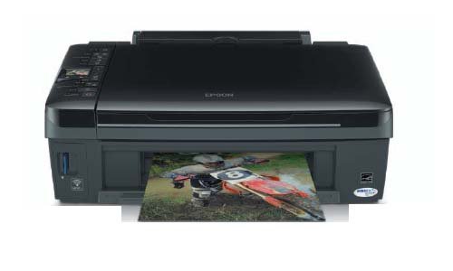 Epson Stylus SX420W Multifunktionsgerät (3 in 1, Drucken, Scannen, Kopieren)