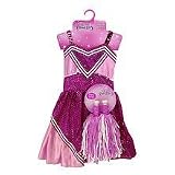 Dream Dazzlers Cheerleader Dress with Pom Pom - Pink and Hot Pink - Toys R Us Exclusive