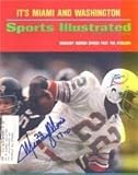Mercury Morris Autographed/Hand Signed Sports Illustrated Magazine (Miami Dolphins)