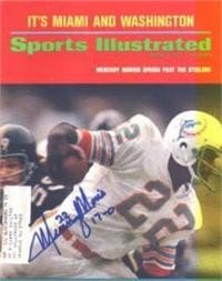 Mercury Morris Autographed/Hand Signed Sports Illustrated Magazine (Miami Dolphins)