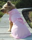 Pet Supplies : Harry Barker Doggy Bath Robe - Blue - Size 14" - 18"