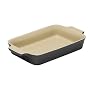 Le Creuset Stoneware Rectangular Dish, Granite, 26 cm