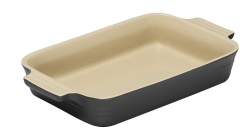 Le Creuset Stoneware Rectangular Dish, Granite, 