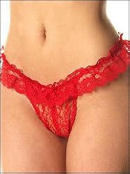 Flutter Butt Crotchless Panty