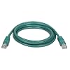 Tripp Lite N201-005-GN Cat6 Gigabit Green Snagless Patch Cable RJ45M/M - 5ft