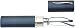 Sunoptic OR10B Blue Reading Glasses - Strength +1.50 Incl. Case