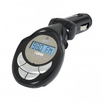 Naxa NA-3029 MP3/WMA FM Modulator/Transmitter with LCD Screen, USB & SD Inputs Naxa NA-3029 MP3/