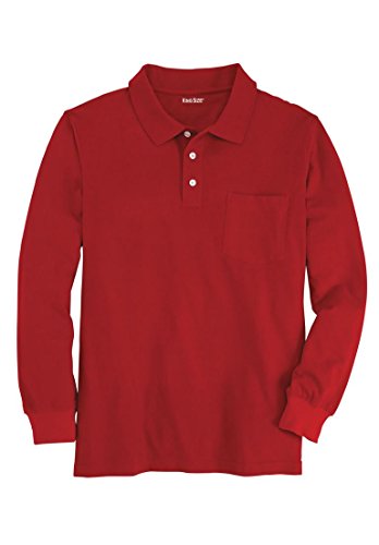 Liberty Blues Men's Big & Tall Long Sleeve Polo