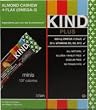 Kind Almond Cashew Plus Flax Omega-3 Mini Bars -- 24 g Each / Pack of 5
