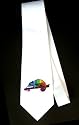 Party Decoration Necktie with chameleon, limb, slither, animal, reptile