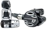 Atomic Z2X First & Second Stage Scuba Dive Diving Regulators YOKE Gray